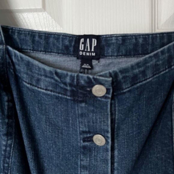 Gap Button up Denim Romper - Picture 2 of 2